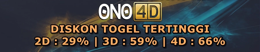 Diskon Togel Tertinggi ONO4D