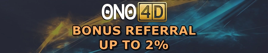 Bonus Referral 0.1% ONO4D